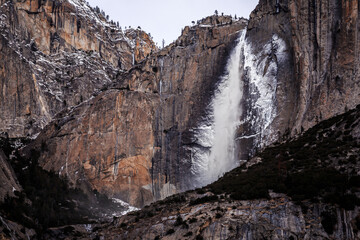 Yosemite Falls Winter Splendor, Yosemite National Park, California
