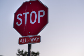 stop sign