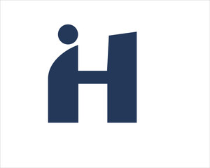 h, h and s, h and i logo designs 