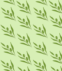 Olive ol vector concept. Olive leaf. 