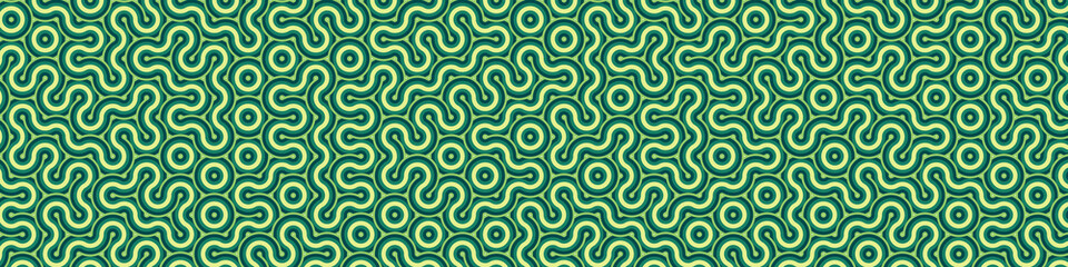 Colour Hehagon Tile Connection art background design illustration