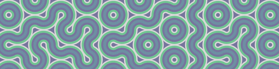 Colour Hehagon Tile Connection art background design illustration