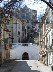 view of the old town of Yalta, Crimea, Ukraine, 2008