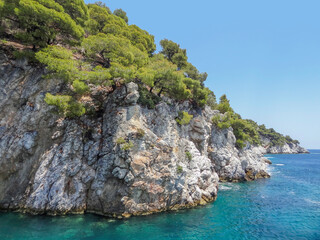 Amarantos rocks at Skopelos