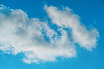 Blue sky background with clouds