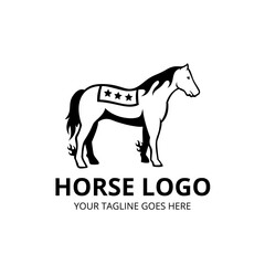 horse logo template