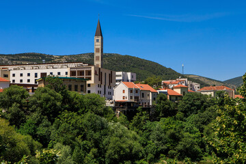 View of the old city of Mostar © Birute Vijeikiene