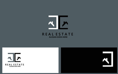 Real Estate and Home Buildings Logo Icon Template Vector