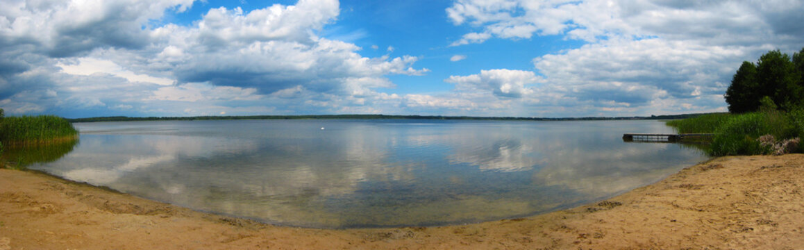 Panorama &ndash; Grimnitzsee