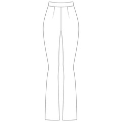 women's pants template