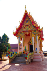 Fototapeta premium A beautiful view of Nong Khai city at Thailand.