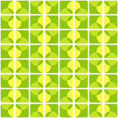 Clear geometric forms. Abstract vector seamless pattern.