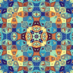 Fototapeta premium Abstract geometrical background Abstract vintage ornament background