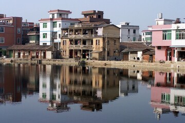 Reflective architecture, China
