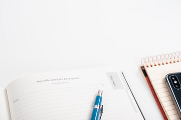 Vintage Drafting Office Styled Stock with Quote