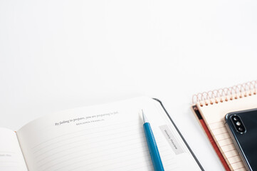 Vintage Drafting Office Styled Stock with Quote