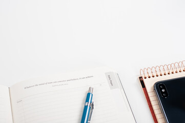 Vintage Drafting Office Styled Stock with Quote