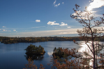 Swedish nature reserve, Tyresta National Park, Sweden.