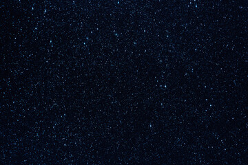 Starry night sky, stars background, abstract stellar view