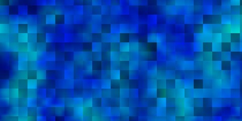 Light BLUE vector background in polygonal style.