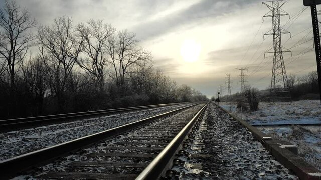 Illinois Abandoned Train Tracks