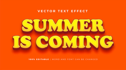 Summer Text Effect