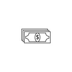 Currency money cash banking vector icon