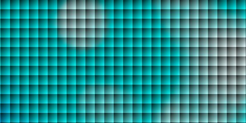 Light Blue, Green vector pattern in square style.