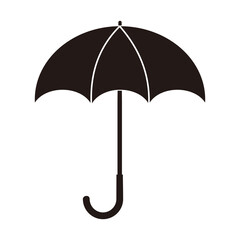 umbrella vector icon in trendy flat design