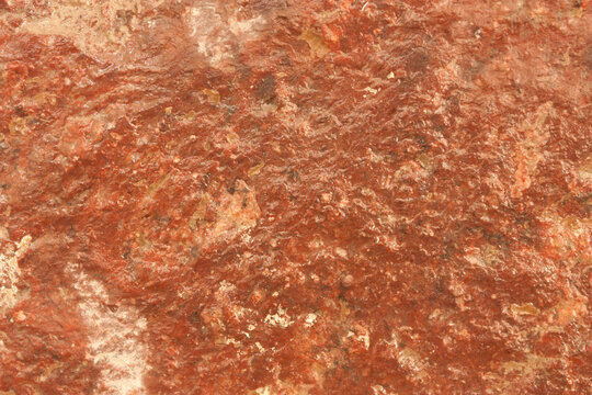 Background wet quarry close up