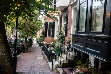 Street in the city of Boston