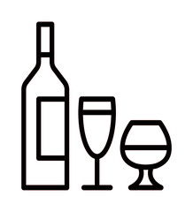 bar icon vector for web and app