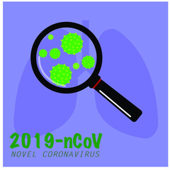 Coronavirus outbreak and coronaviruses influenza background. Coronavirus 2019-nCoV. Pandemic medical health risk, immunology, virology, epidemiology concept.