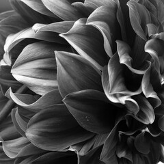 Close-up dahlia flower (Dahlia sp.)