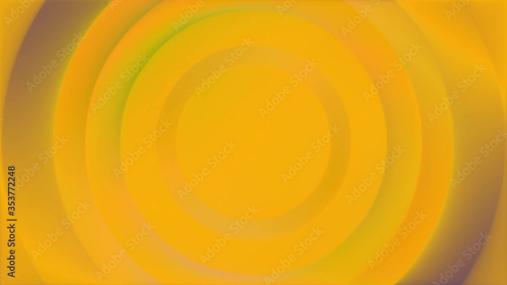 Poster glow circle shape spectrum color gradient moving trendy sphere loop background