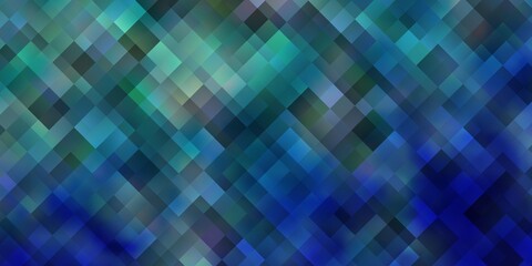 Light BLUE vector background with rectangles.