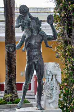 Sculpture At The Achilleion Palace