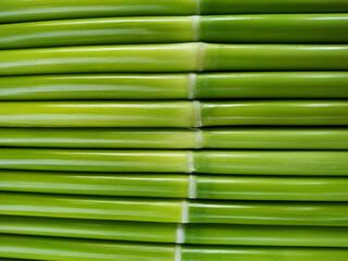 Full Frame shot of green wood texture background