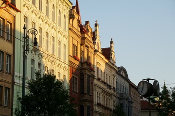 Fototapeta na wymiar Sun Rise in Prague