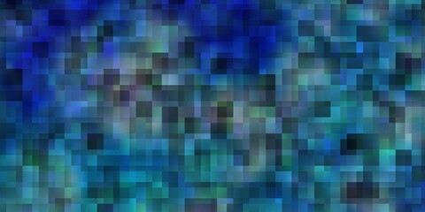 Light BLUE vector background with rectangles.