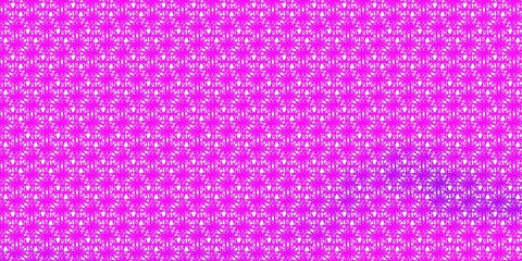 Light Pink vector pattern with curved lines.