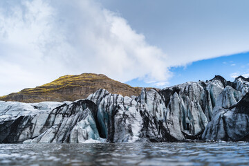 One of the most popular glaciers within the Golden Circle in Iceland is called Solheimajokull and is located near the town of Vik