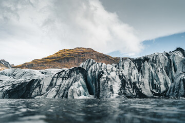 One of the most popular glaciers within the Golden Circle in Iceland is called Solheimajokull and is located near the town of Vik