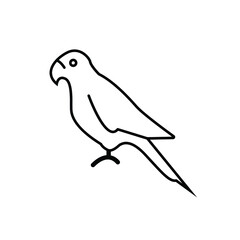 bird line icon