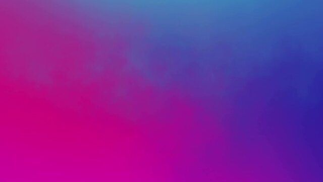 Multicolored motion gradient red purple and blue neon lights soft background with animation seamless loop.