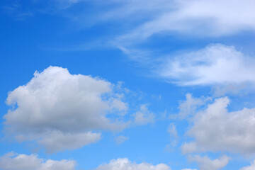 Fototapeta na wymiar Morning spring sky in Sunny weather