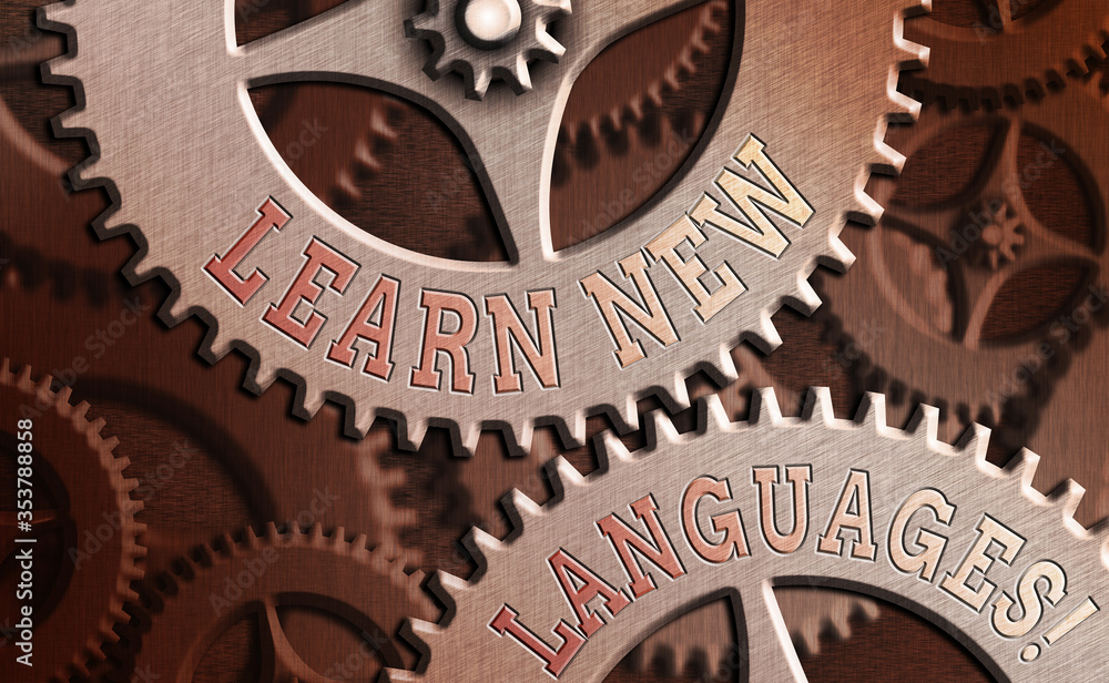 Poster conceptual hand writing showing learn new languages. concept meaning developing ability to communica