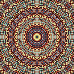 Abstract round ornamental mandala