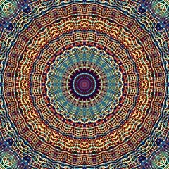Abstract round ornamental mandala
