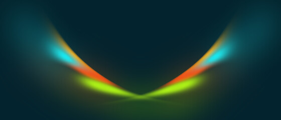 ABSTRACT drak blue with abstract wing light walllpaper